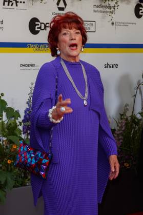 Event - Deutscher Filmpreis 2023 Regina Ziegler beim 73. Deutschen Filmpreis im Theater am Potsdamerplatz am 12.05.2023 in Berlin. Copyright: xEventpressxKochanx