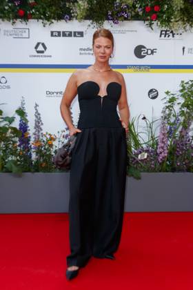 Event - Deutscher Filmpreis 2023 Jessica Schwarz beim 73. Deutschen Filmpreis im Theater am Potsdamerplatz am 12.05.2023 in Berlin. Copyright: xEventpressxKochanx