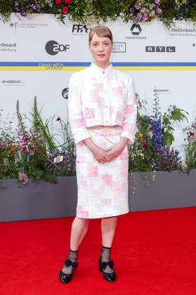 Event - Deutscher Filmpreis 2023 Leonie Benesch beim 73. Deutschen Filmpreis im Theater am Potsdamerplatz am 12.05.2023 in Berlin. Copyright: xEventpressxKochanx