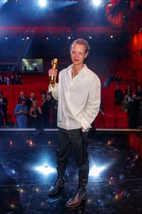 Event - Deutscher Filmpreis 2023 Felix Kammerer beim 73. Deutschen Filmpreis im Theater am Potsdamerplatz am 12.05.2023 in Berlin. Copyright: xEventpressxKochanx