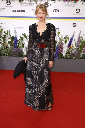 Isabell Gerschke bei der Ankunft zur Verleihung Deutscher Filmpreis am 12.05.2023 in Berlin Deutscher Filmpreis 2023 in Berlin - Ankunft Roter Teppich
