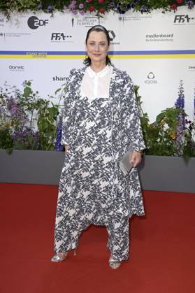 Inka Friedrich bei der 73. Verleihung des Deutschen Filmpreises 2023 im Theater am Potsdamer Platz. Berlin, 12.05.2023