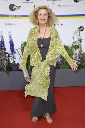 Michaela May bei der 73. Verleihung des Deutschen Filmpreises 2023 im Theater am Potsdamer Platz. Berlin, 12.05.2023