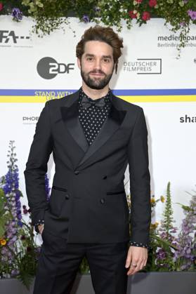 Maximilian Befort bei der 73. Verleihung des Deutschen Filmpreises 2023 im Theater am Potsdamer Platz. Berlin, 12.05.2023
