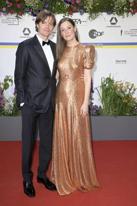Sam Riley und Alexandra Maria Lara bei der 73. Verleihung des Deutschen Filmpreises 2023 im Theater am Potsdamer Platz. Berlin, 12.05.2023