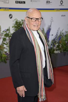 Volker Schlöndorff bei der 73. Verleihung des Deutschen Filmpreises 2023 im Theater am Potsdamer Platz. Berlin, 12.05.2023