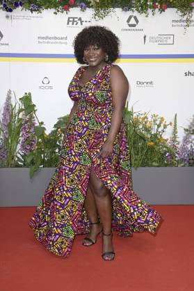 Thelma Buabeng bei der 73. Verleihung des Deutschen Filmpreises 2023 im Theater am Potsdamer Platz. Berlin, 12.05.2023