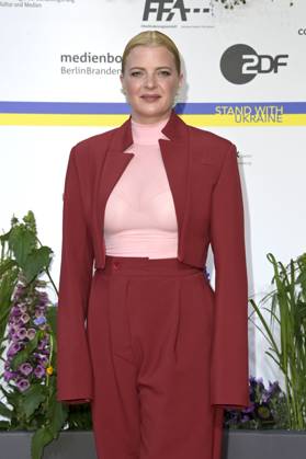 Jördis Triebel bei der 73. Verleihung des Deutschen Filmpreises 2023 im Theater am Potsdamer Platz. Berlin, 12.05.2023