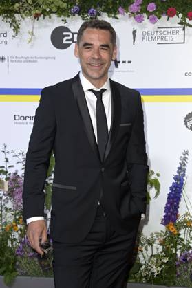 Tobias Oertel bei der 73. Verleihung des Deutschen Filmpreises 2023 im Theater am Potsdamer Platz. Berlin, 12.05.2023