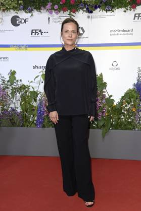 Claudia Michelsen bei der 73. Verleihung des Deutschen Filmpreises 2023 im Theater am Potsdamer Platz. Berlin, 12.05.2023