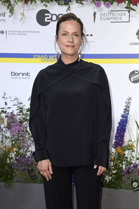 Claudia Michelsen bei der 73. Verleihung des Deutschen Filmpreises 2023 im Theater am Potsdamer Platz. Berlin, 12.05.2023