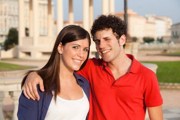 Happy Young Couple Copyright: xWilliamxPeruginix xDesignxPicsx , 31201581 Copyright: WilliamxPeruginix xDesignxPics 31201581