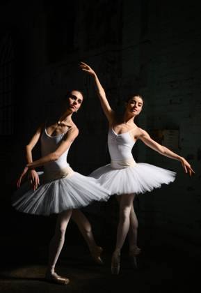THE AUSTRALIAN BALLET DANCER AWARD WINNER, Isobelle Dashwood (winner of the Telstra Peoples Choice Award) and Lilla Harvey (Winner of the Telstra Rising Star Award) pose for a portrait the morning after the 2023 Telstra Ballet Dancer Awards at Carriageworks, in Sydney, Sunday, May 21, 2023. ( NO ARCHIVING, EDITORIAL USE ONLY, NO USE IN BOOKS WITHOUT CONSENT SYDNEY NEW SOUTH WALES AUSTRALIA  Copyright: xJAMESxGOURLEYx 20230521001801126548