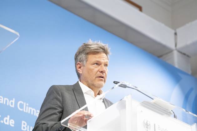 Pressestatement Energiestrompreis im Bundeswirtschaftsministerium Robert Habeck, Bundeswirtschaftsminister;Pressestatement Energiestrompreis im Bundeswirtschaftsministerium Robert Habeck, Bundeswirtschaftsminister, Berlin Berlin Deutschland BMWK