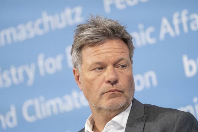 Pressestatement Energiestrompreis im Bundeswirtschaftsministerium Robert Habeck, Bundeswirtschaftsminister;Pressestatement Energiestrompreis im Bundeswirtschaftsministerium Robert Habeck, Bundeswirtschaftsminister, Berlin Berlin Deutschland BMWK