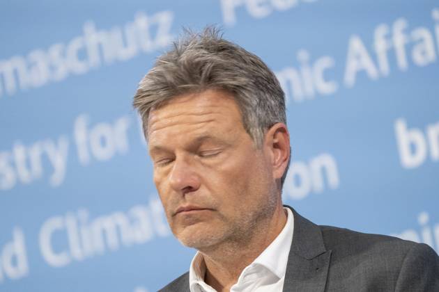 Pressestatement Energiestrompreis im Bundeswirtschaftsministerium Robert Habeck, Bundeswirtschaftsminister;Pressestatement Energiestrompreis im Bundeswirtschaftsministerium Robert Habeck, Bundeswirtschaftsminister, Berlin Berlin Deutschland BMWK