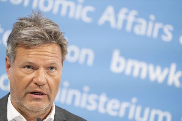 Pressestatement Energiestrompreis im Bundeswirtschaftsministerium Robert Habeck, Bundeswirtschaftsminister;Pressestatement Energiestrompreis im Bundeswirtschaftsministerium Robert Habeck, Bundeswirtschaftsminister, Berlin Berlin Deutschland BMWK