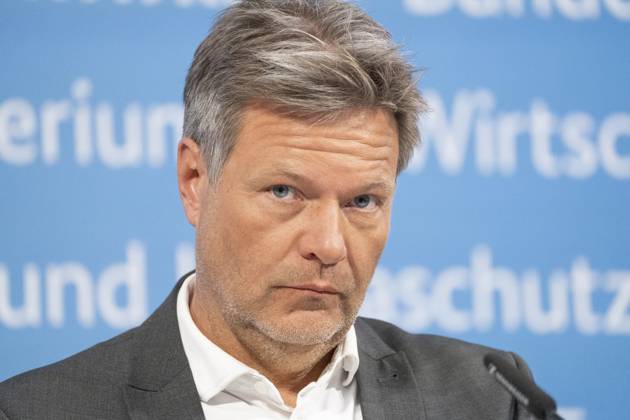 Pressestatement Energiestrompreis im Bundeswirtschaftsministerium Robert Habeck, Bundeswirtschaftsminister;Pressestatement Energiestrompreis im Bundeswirtschaftsministerium Robert Habeck, Bundeswirtschaftsminister, Berlin Berlin Deutschland BMWK