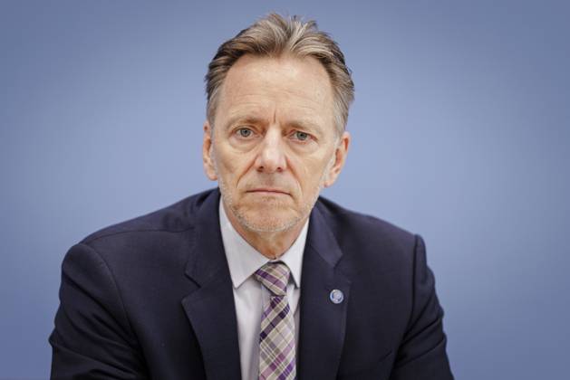 News Bilder des Tages Holger Muench, Praesident des Bundeskriminalamtes (BKA), aufgenommen im Rahmen der Bundespressekonferenz zur Vorstellung der Zahlen kindlicher Gewaltopfer öÄÃ¬ Auswertung der Polizeilichen Kriminalstatistik 2022, in Berlin, 23.05.2023. Berlin Deutschland
