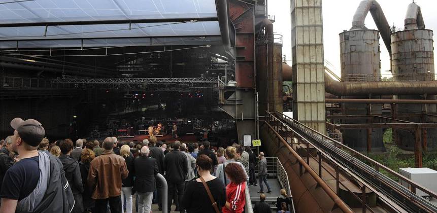 Traumzeit Festival im Landschaftspark Nord in Duisburg