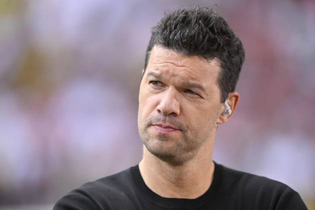 TV-Experte Michael Ballack, DAZN, Portrait, WWK Arena, Augsburg, Bayern, Deutschland, Europa Copyright: imageBROKER/MichaelxWeber iblimw09296316