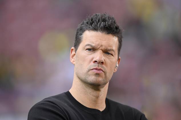 TV-Experte Michael Ballack, DAZN, Portrait, WWK Arena, Augsburg, Bayern, Deutschland, Europa Copyright: imageBROKER/MichaelxWeber iblimw09296318