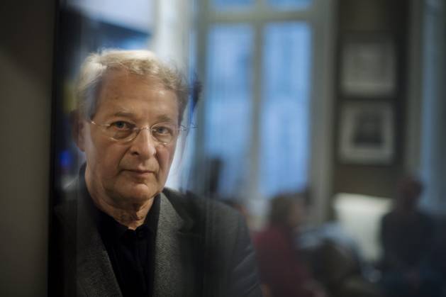 STOCKHOLM 20131127 Hungarian author Peter Nadas in Sweden to talk about his trilogy Parallel Stories STOCKHOLM SWEDEN x11370x  Copyright: xVilhelmxStokstadx xTTx PETER NÃ?DAS