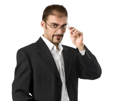 Portrait of a young businessman standing against isolated white background Copyright: xMishaxTchkheidzex xDesignxPicsx , 31408260 Copyright: MishaxTchkheidzex xDesignxPics 31408260 !ACHTUNG AUFNAHMEDATUM GESCHÄTZT! RECORD DATE NOT STATED