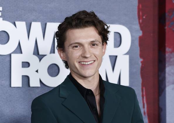 Tom Holland arrives on the red carpet at Apple TV+ s The Crowded Room New York Premiere at Museum of Modern Art on Thursday, June 1, 2023 in New York City  NYP20230601242 JohnxAngelillo