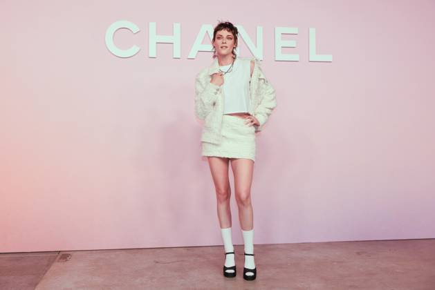Kristen Stewart attends the photocall of the Chanel Metiers d Art 2022 23 Replica Show at Tokyo Big Sight on June 1, 2023 in Japan.  , aflo_220212921.JPG,