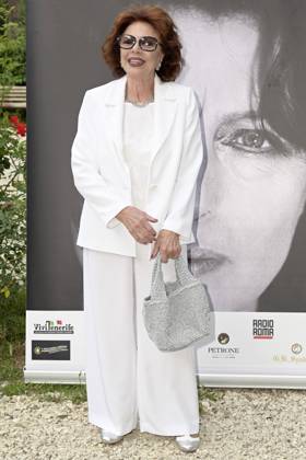 Giovanna Ralli bei der 9. Verleihung des Premio Anna Magnani 2023 im Casa del Cinema Villa Borghese. Rom, 09.06.2023