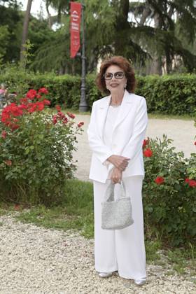 Giovanna Ralli bei der 9. Verleihung des Premio Anna Magnani 2023 im Casa del Cinema Villa Borghese. Rom, 09.06.2023