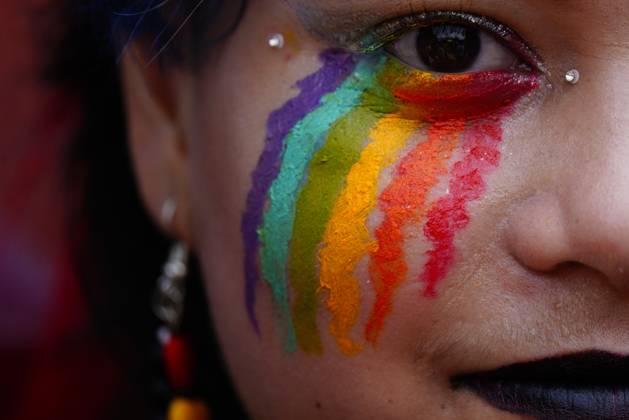 June 10, 2023, Kathmandu, Nepal: Hundreds of people from the LGBTIQ+ community participate in Nepalâ€⠢s pride parade month to celebrate their identities in Kathmandu, Nepal on Saturday, June 10, 2023. Joining hands and hearts, Nepal s vibrant LGBTQ+ community and allies come together each year for a spectacular celebration of love, acceptance, and inclusivity during the annual Pride Parade. Photo Kathmandu Nepal - ZUMAg200 20230610_zap_g200_004 Copyright: xSkandaxGautamx