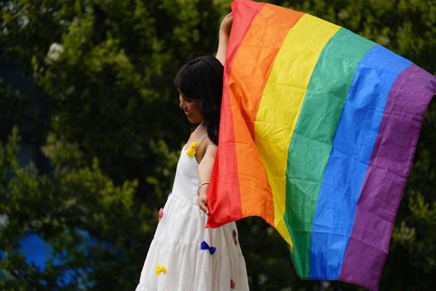 June 10, 2023, Kathmandu, Nepal: Hundreds of people from the LGBTIQ+ community participate in Nepalâ€⠢s pride parade month to celebrate their identities in Kathmandu, Nepal on Saturday, June 10, 2023. Joining hands and hearts, Nepal s vibrant LGBTQ+ community and allies come together each year for a spectacular celebration of love, acceptance, and inclusivity during the annual Pride Parade. Photo Kathmandu Nepal - ZUMAg200 20230610_zap_g200_006 Copyright: xSkandaxGautamx