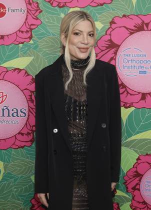 HOLLYWOOD, CA - JUNE 10: Tori Spelling at the Stand for Kids Gala supporting The Luskin Orthopaedic Institute for Children at Universal Studios Backlot in Hollywood, California on June 10, 2023. Copyright: xFayesxSadoux