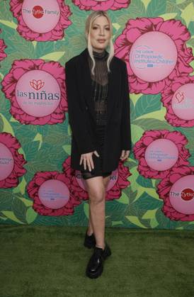 HOLLYWOOD, CA - JUNE 10: Tori Spelling at the Stand for Kids Gala supporting The Luskin Orthopaedic Institute for Children at Universal Studios Backlot in Hollywood, California on June 10, 2023. Copyright: xFayesxSadoux