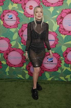 HOLLYWOOD, CA - JUNE 10: Tori Spelling at the Stand for Kids Gala supporting The Luskin Orthopaedic Institute for Children at Universal Studios Backlot in Hollywood, California on June 10, 2023. Copyright: xFayesxSadoux
