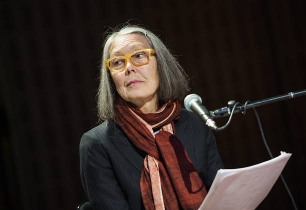 STOCKHOLM 2015 05 08 Canadian poet Anne Carson presents her performance Antigonick at Moderna museet STOCKHOLM SVERIGE ACE x10050x  Copyright: xPontusxLundahl TTx ANNE CARSON