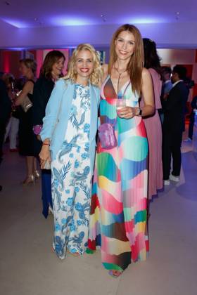 Party - Bertelsmann Susan Sideropoulos und Annett Moeller bei der Bertelsmann Party 2023 in der Bertelsmann Hauptstadtrepräsentanz am 15.06.2023 in Berlin. Copyright: xEventpressxKochanx