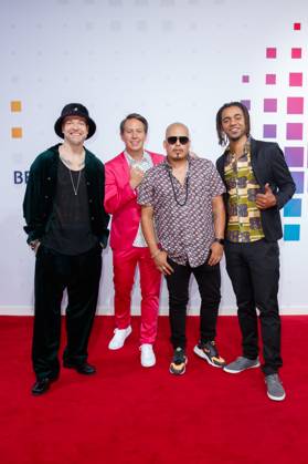 Entertainment Bilder des Tages Party - Bertelsmann Culcha Candela - Mateo Jaschik Itchyban, Johnny Strange, Don Cali and Chino con Estilo bei der Bertelsmann Party 2023 in der Bertelsmann Hauptstadtrepräsentanz am 15.06.2023 in Berlin. Copyright: xEventpressxKochanx