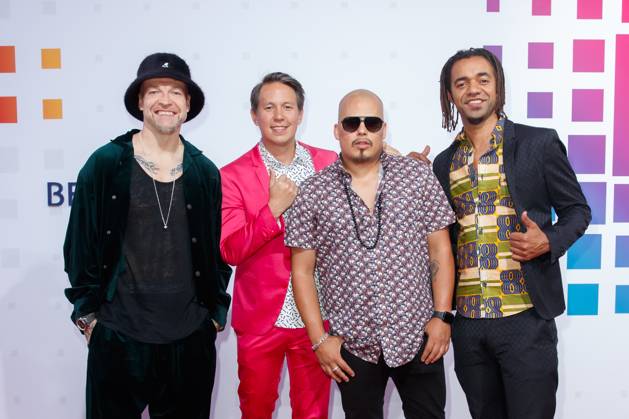 Party - Bertelsmann Culcha Candela - Mateo Jaschik Itchyban, Johnny Strange, Don Cali and Chino con Estilo bei der Bertelsmann Party 2023 in der Bertelsmann Hauptstadtrepräsentanz am 15.06.2023 in Berlin. Copyright: xEventpressxKochanx