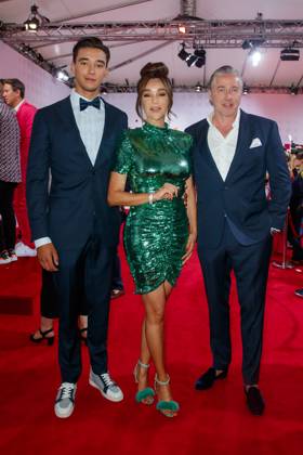 Party - Bertelsmann Verona Pooth mit Ehemann Franjo Pooth und Sohn Diego Pooth bei der Bertelsmann Party 2023 in der Bertelsmann Hauptstadtrepräsentanz am 15.06.2023 in Berlin. Copyright: xEventpressxKochanx