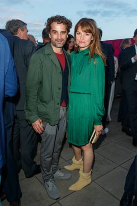 Party - Bertelsmann Oliver Wnuk und Ina Paule Klink bei der Bertelsmann Party 2023 in der Bertelsmann Hauptstadtrepräsentanz am 15.06.2023 in Berlin. Copyright: xEventpressxKochanx