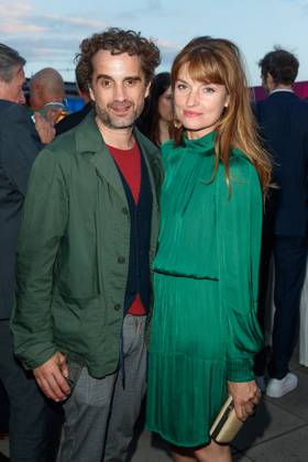 Party - Bertelsmann Oliver Wnuk und Ina Paule Klink bei der Bertelsmann Party 2023 in der Bertelsmann Hauptstadtrepräsentanz am 15.06.2023 in Berlin. Copyright: xEventpressxKochanx