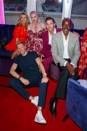 Party - Bertelsmann Frauke Ludowig, Franziska Knuppe, Marcel Remus, Bruce Darnell und Maximilian Arland bei der Bertelsmann Party 2023 in der Bertelsmann Hauptstadtrepräsentanz am 15.06.2023 in Berlin. Copyright: xEventpressxKochanx