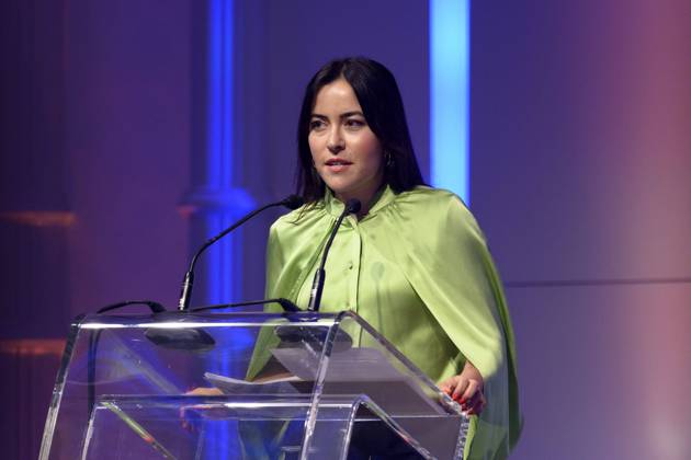 Bilder des Jahres 2023, Entertainment June 06 Entertainment Themen der Woche KW24 Journalistin Aline Abboud kommt zur Verleihung des Grimme Online Awards 2023 in der Kölner Flora. Der Grimme Online Award (GOA) gilt als wichtigste Auszeichnung für Publizistik im Internet, die die seit 2001 vom Grimme-Institut, das auch den renommierten Fernsehpreis Grimme-Preis verleiht, vergeben wird. Köln, 15.06.2023 NRW Deutschland Copyright: xDwixAnoraganingrumx