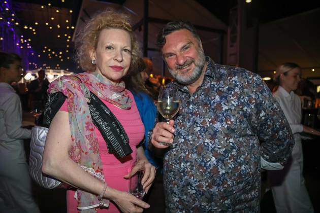 RECORD DATE NOT STATED 15.06.2023, Globe Wien, Österreichischer Filmpreis 2023, Verleihungsgala d. Akademie des Österreichischen Films im Bild: Sunnyi Melles, Martin Leutgeb, Österreichischer Filmpreis 2023