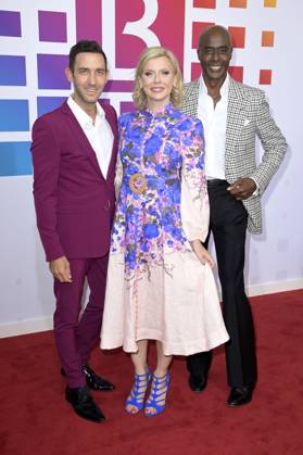 Marcel Remus, Eva Habermann und Bruce Darnell bei der Bertelsmann Party 2023 in der Bertelsmann Repräsentanz Unter den Linden. Berlin, 15.06.2023