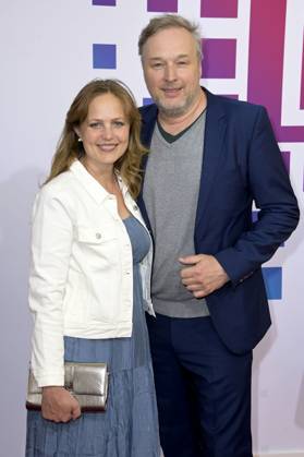 Stephan Grossmann mit Ehefrau Lidija Grossmann bei der Bertelsmann Party 2023 in der Bertelsmann Repräsentanz Unter den Linden. Berlin, 15.06.2023