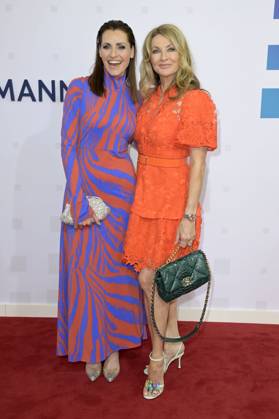Bella Lesnik und Frauke Ludowig bei der Bertelsmann Party 2023 in der Bertelsmann Repräsentanz Unter den Linden. Berlin, 15.06.2023